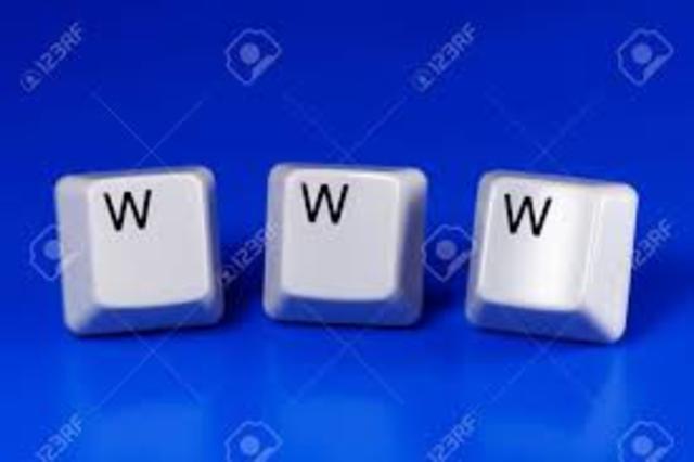 Se crea la WWW (World Writen Web)