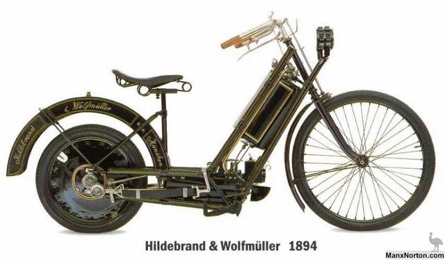 Primera motocicleta fabricada en serie