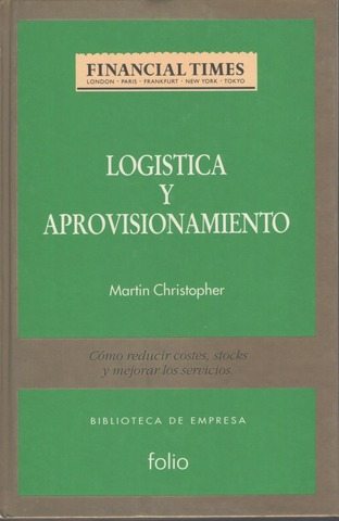 Primer libro Logística y aprovisionamiento