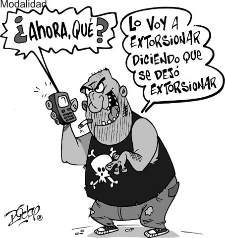 Extorsión y otros factores