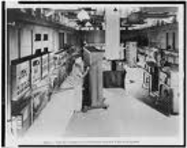 The first electronic computer