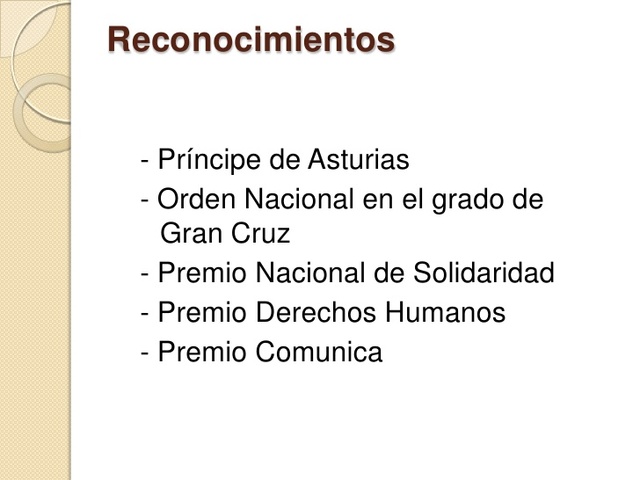 Premio Derechos Humanos