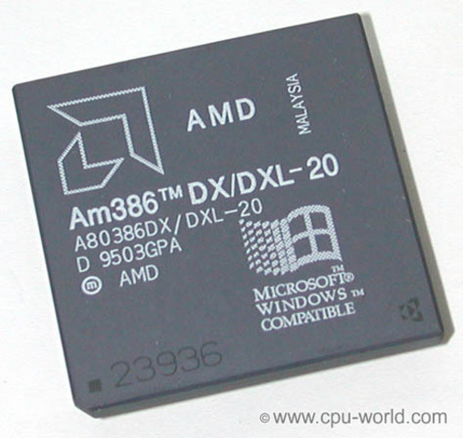 AMD 80386 DX