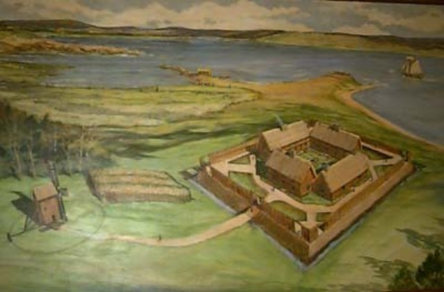 Pequots Attack Fort Saybrook