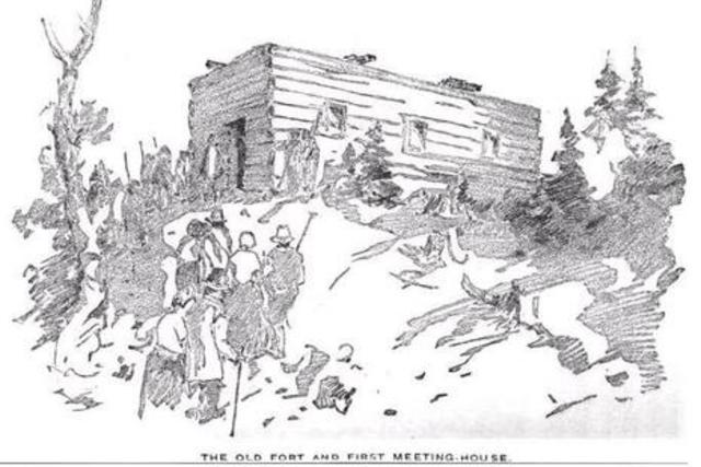 Last Official Meeting of the Plymouth General Court