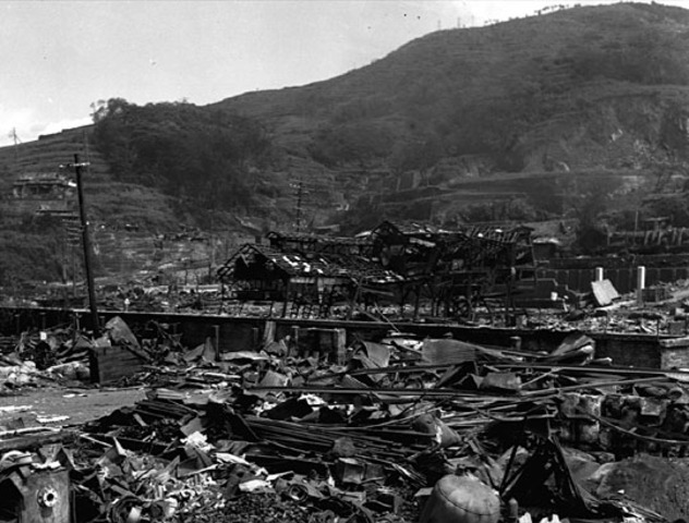 Atomic Bomb dropped on Nagasaki