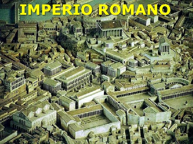 Construcción del imperio romano