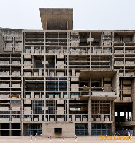 ministerio chandigand - le corbusier