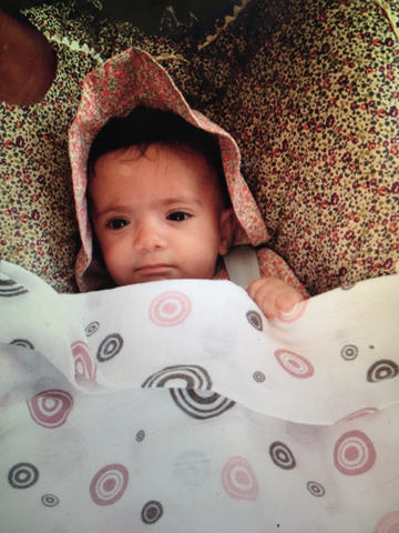 My sister alanoud got born