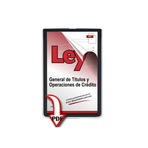 Titulos y Operaciones de Crédito 1932