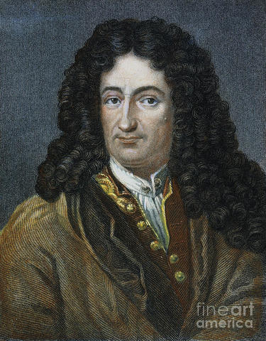 Matemático alemán   Gottfried  von Leibniz   (1646- 1716)