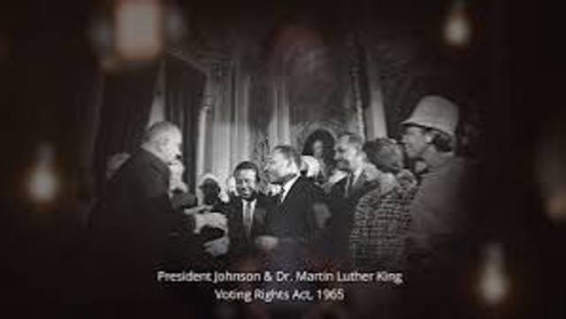 The Voting Rights Act was Passed