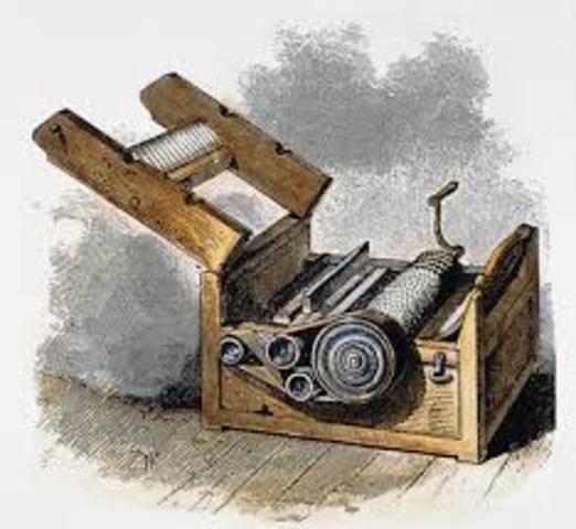The invention of the cotton gin