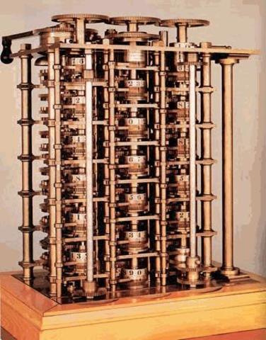 maquina diferencial  Charles Babbage (1791-1871)