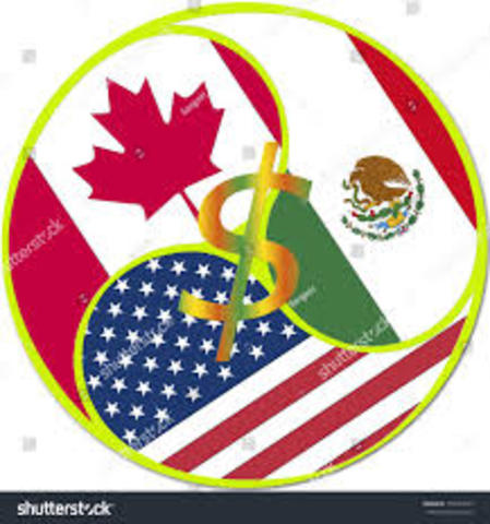 President Clinton Signs NAFTA