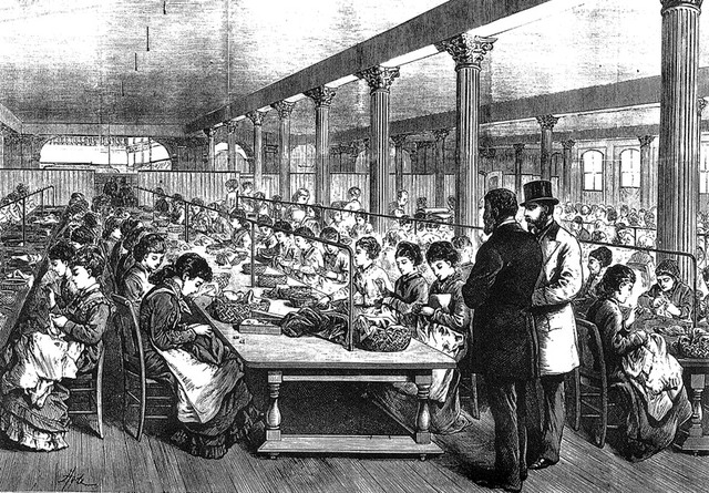 Capitalismo industrial 1900