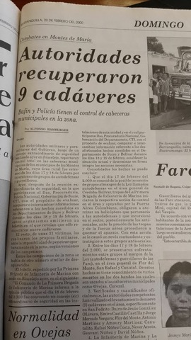 Autoridades recuperaron 9 cadáveres