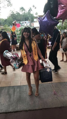 My high school graduation