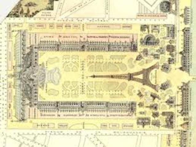 en la expocision universal de parís