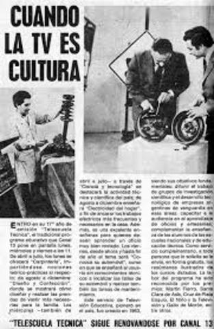 Emision de Telescuela Tecnica