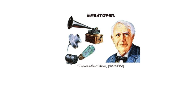 1904, Thomas Alva Edison