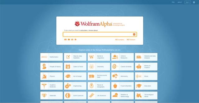 Wolfram Alpha