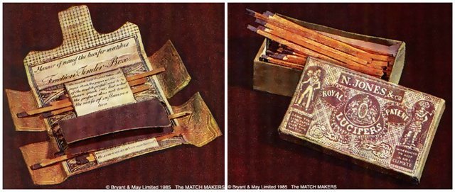 Invención de los fósforos