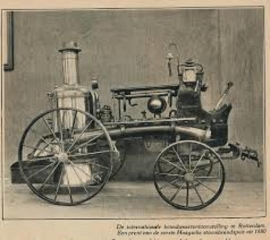 Primer motor a explocion