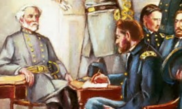 Surrender at Appomattox Courthouse