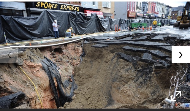 Third Sinkhole On Monument Opens