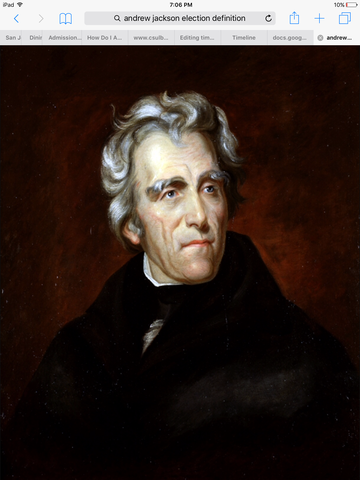 Andrew Jackson’s Election