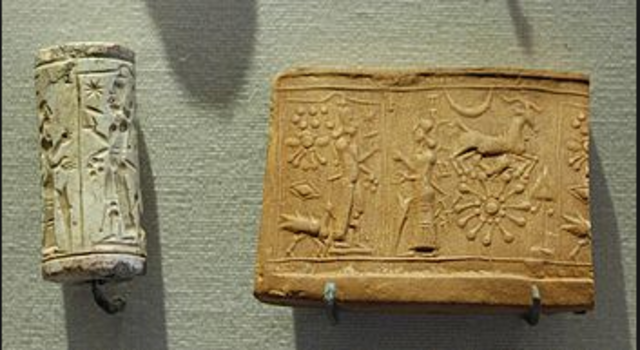 First use of cylinder seals in the Ancient Near East