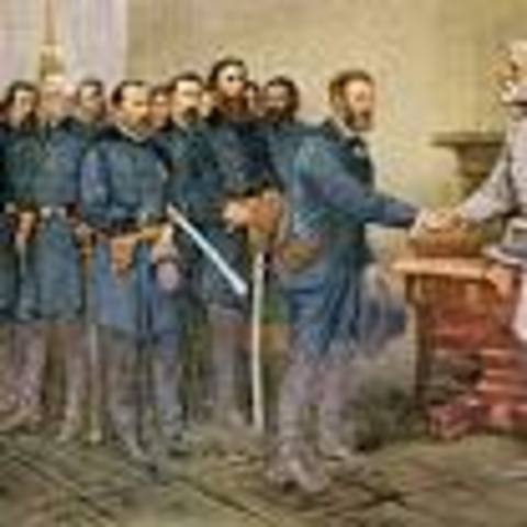 Surrender at Appomattox Courthouse