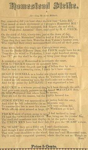 The Pullman and Homestead Strikes