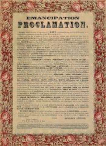 The Emancipation proclamation