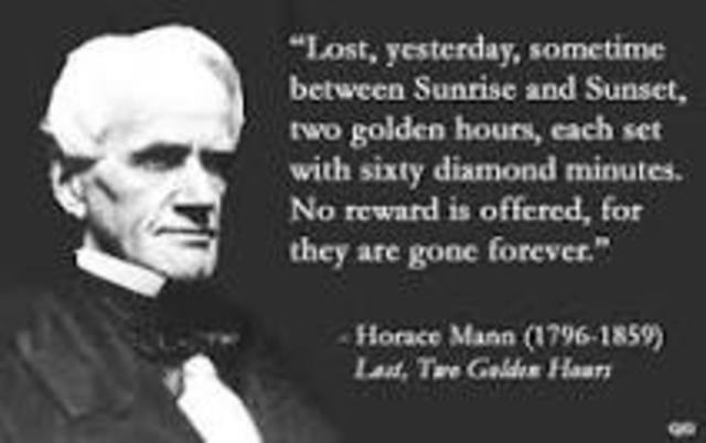 Horace Mann * Most Important