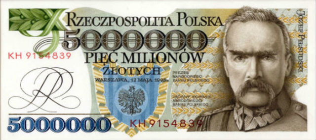 Denominacja złotego (1 nowy złoty zastąpił 10 000 starych złotych)