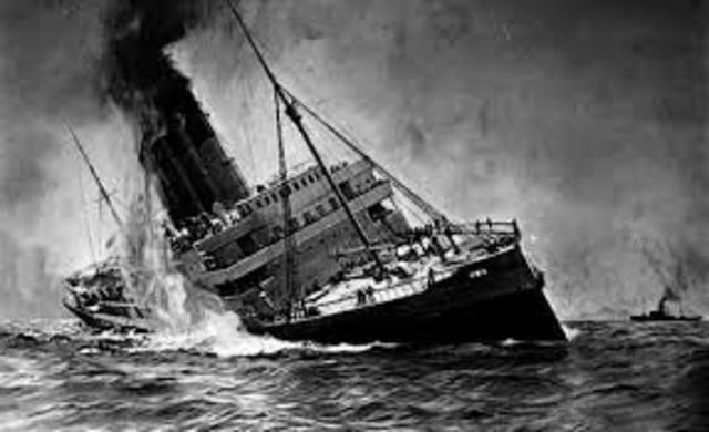 Sinking of Lusitania
