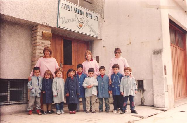Docentes y alumnos del Nivel Inicial