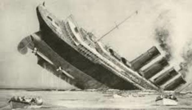 Sinking of Lusitania