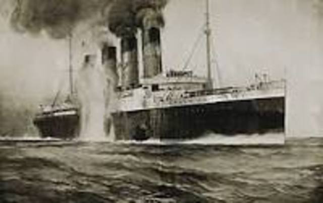 sinking of lusitania