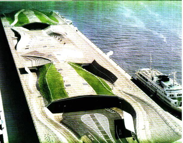 Yokohama International Port Terminal - Foreign Office Koolhaas.