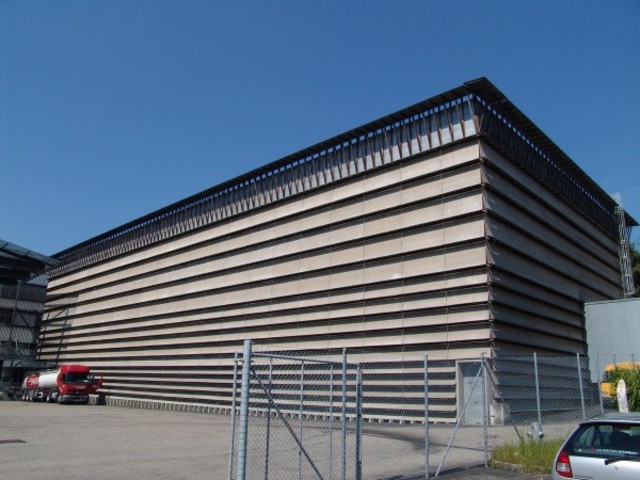 Ricola Storage Building. Laufen - herzog & De Meuron
