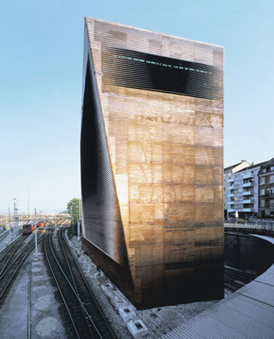 Central signal Box. Basel - herzog & De Meuron