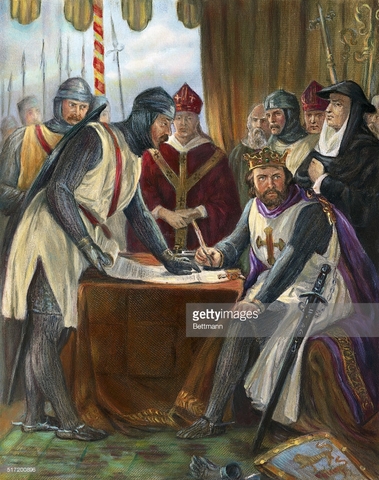 King John Signs the Magna Carta