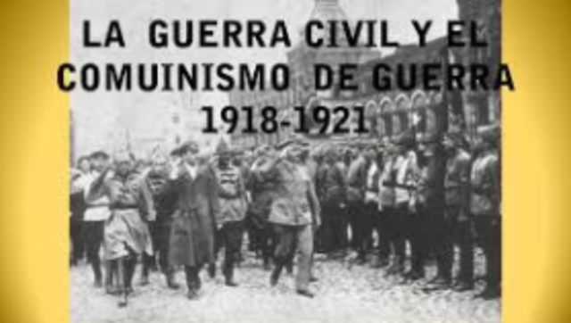 Guerra Civil - 1918 a 1921