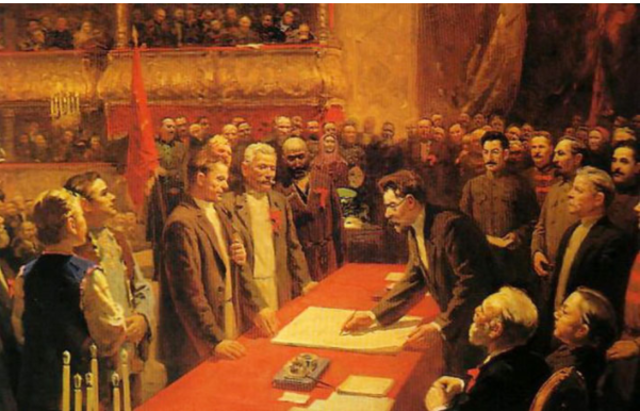 Formação da URSS (União das Repúblicas Socialistas Soviéticas)