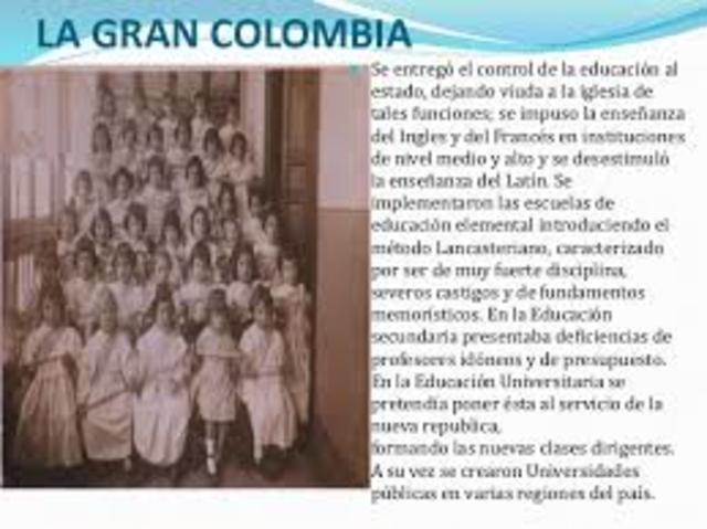 La gran Colombia