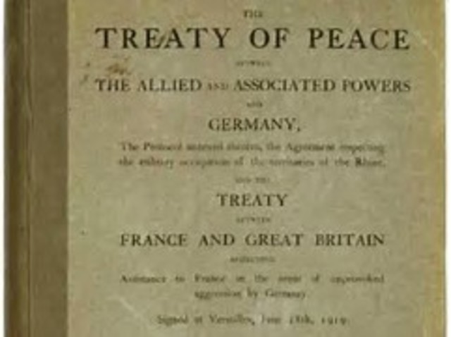 Treaty of Versailles