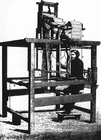 The loom was invented
